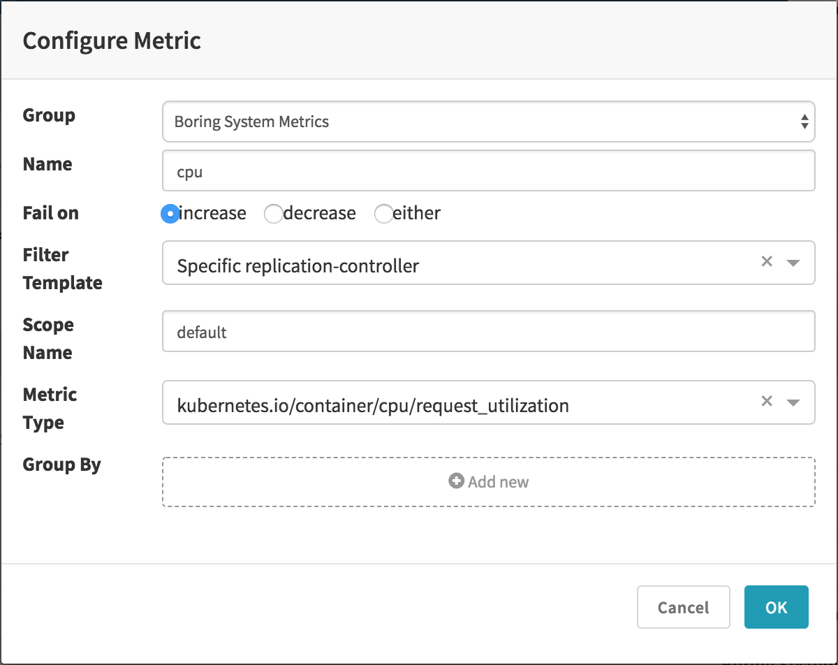 CPU metric